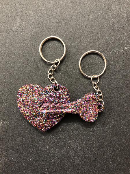 Lovers keychain picture