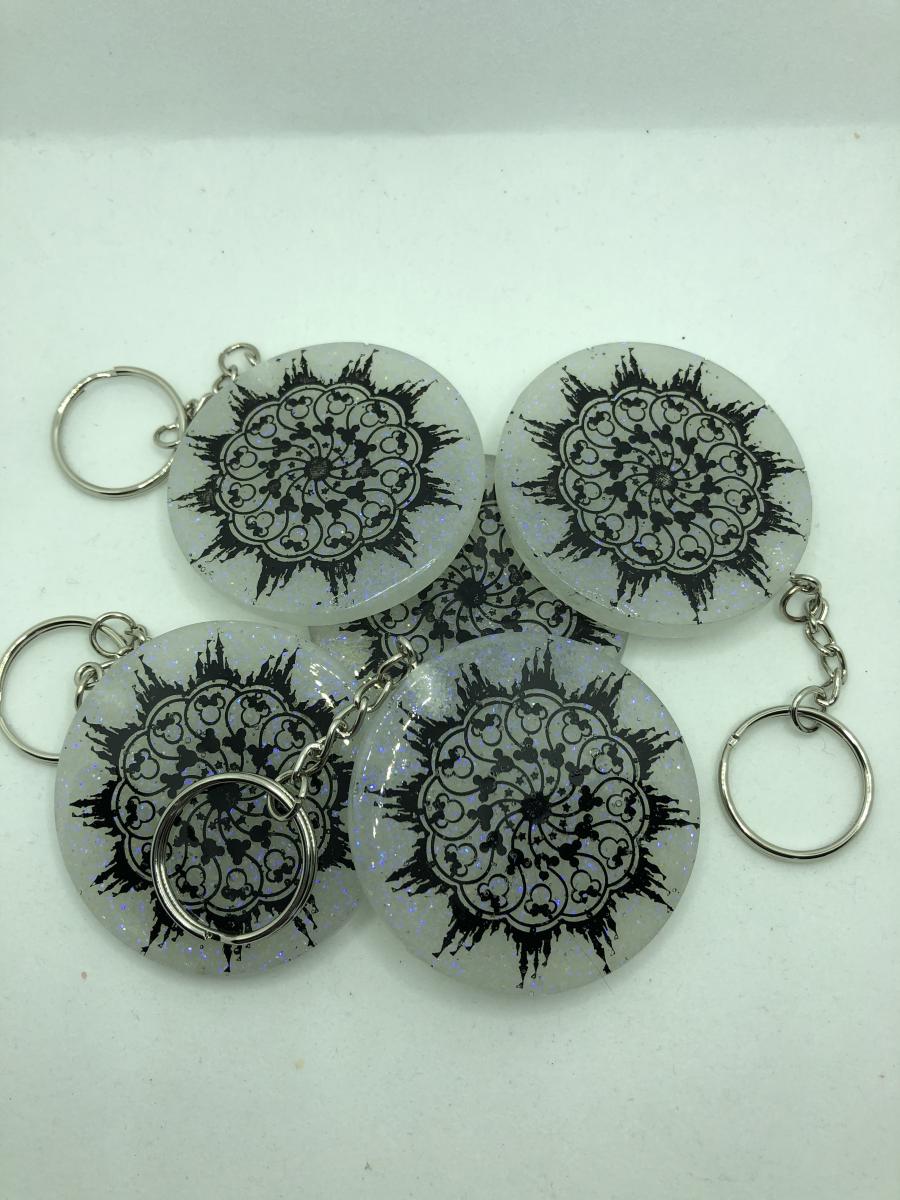 Mickey Mandala Replica Keychain picture