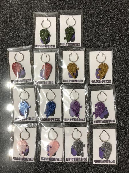 Love heart Keychains