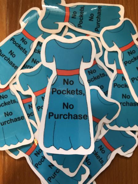 No pockets, no purchase