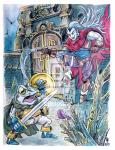 Art Print - Chrono Trigger#4 Frog & Magus