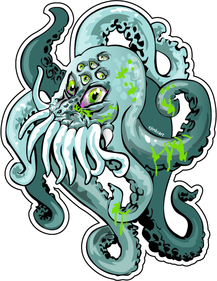 Sticker "Cthulu"