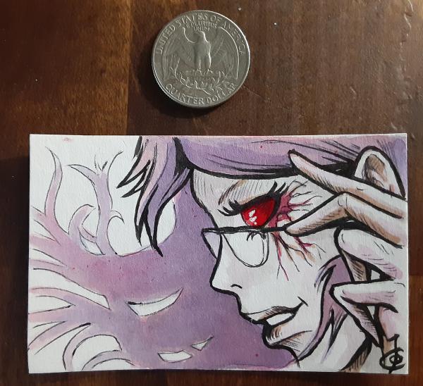 Sketch Card - Tokyo Ghoul#2: "Rize Hypnotize"
