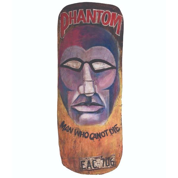 Shield depicting the head of the Phantom picture