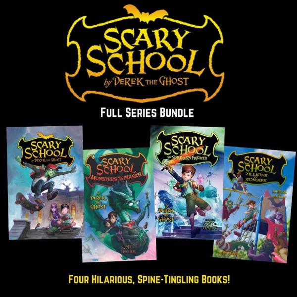 Scary School Book Bundle (4-book series bundle saves $10!) Ages 7-12