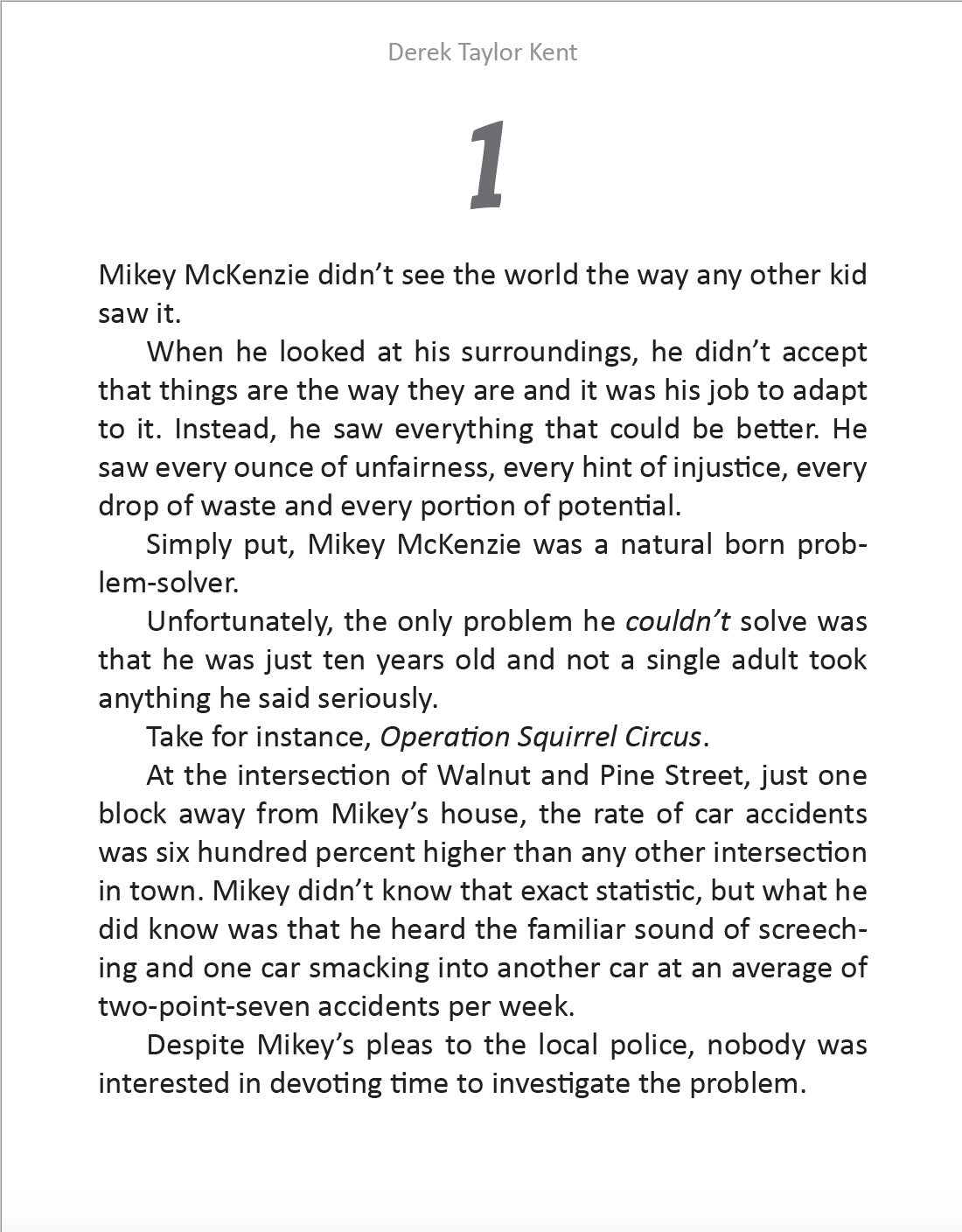 Principal Mikey (middle-grade STEM LOL book) Ages 7-12 picture