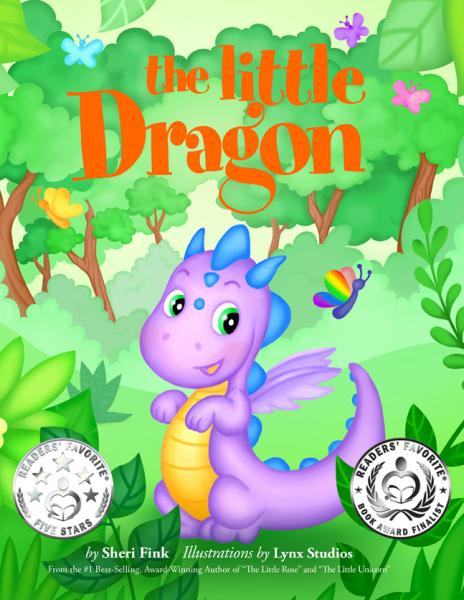 The Little Dragon (picture book about handling big emotions) Ages 3-9 picture