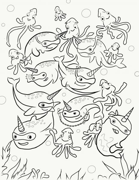 The Whimsical World Coloring Book (ages 2+) picture