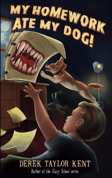 My Homework Ate My Dog (middle-grade fantasy novel) Ages 8-12 picture