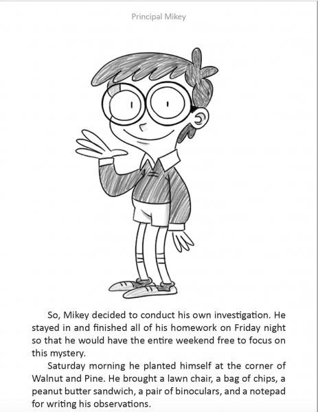 Principal Mikey (middle-grade STEM LOL book) Ages 7-12 picture