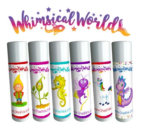 Whimsical World Lip Balm Collection (6 magical flavorful sticks!)