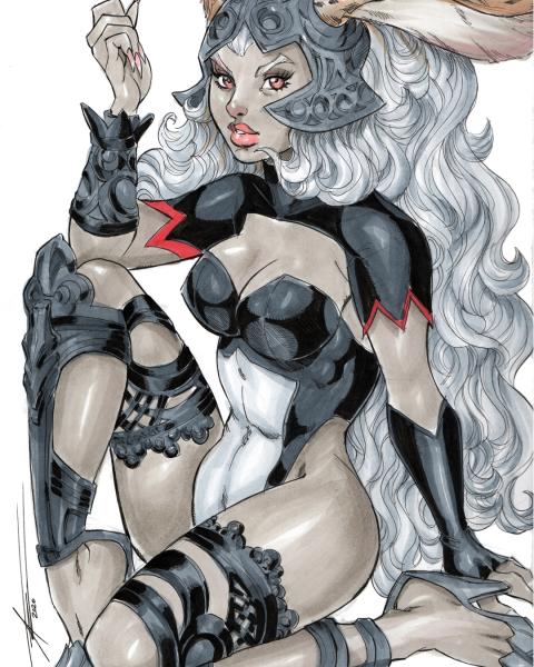 Final Fantasy XII Fran Original Art