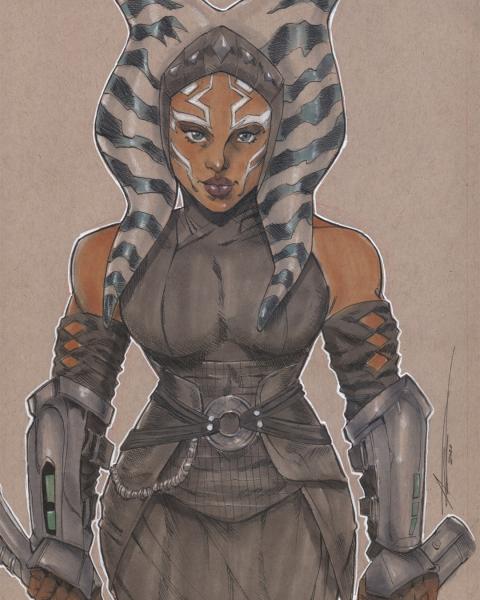 Ahsoka Tano Original Art picture