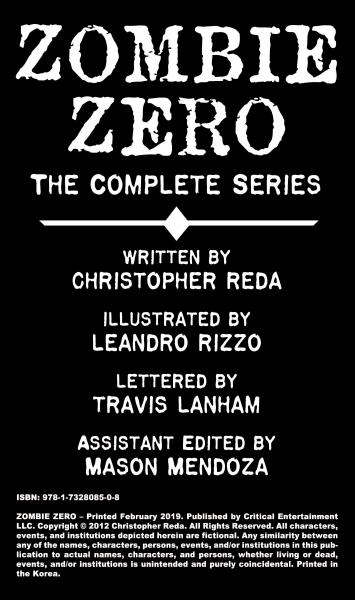 Zombie Zero the Complete Series TPB picture