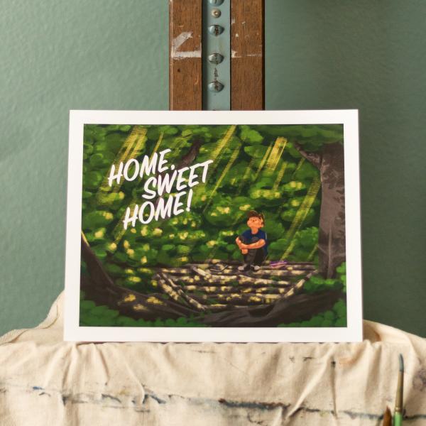 Home Sweet Home | Nature Original Art Print picture
