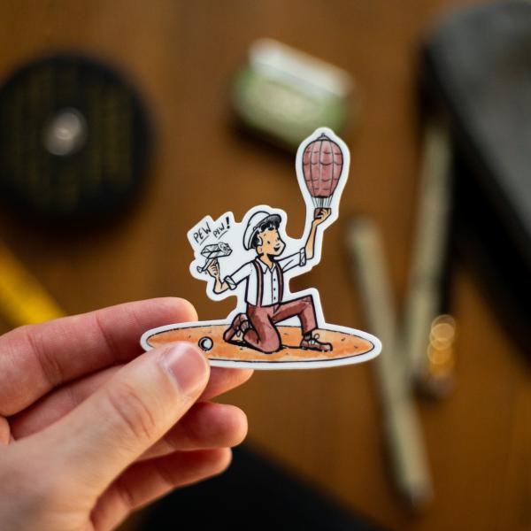 Playtime | Original Vinyl Die-Cut Stickers