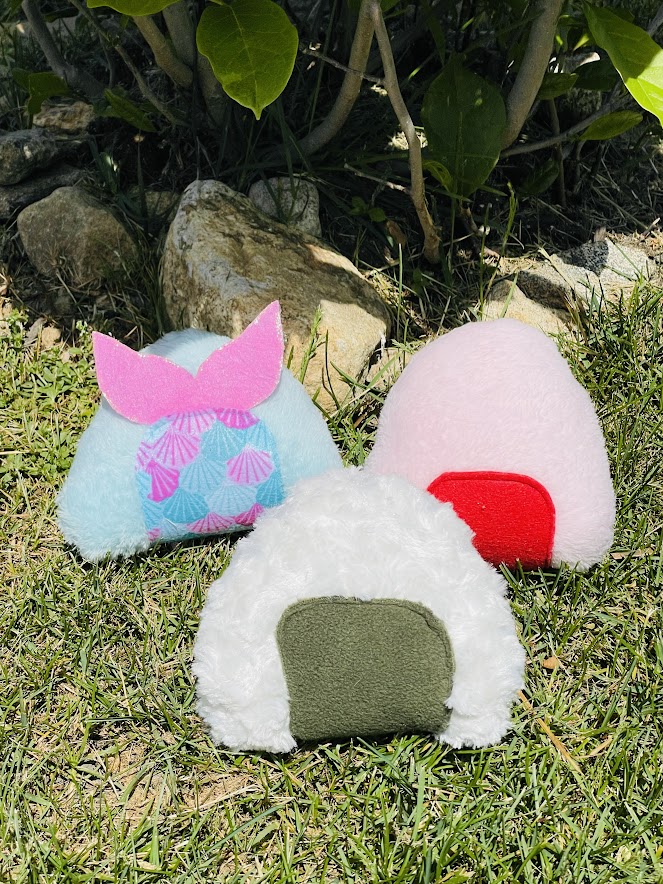 Handmade Onigiri Plushies picture