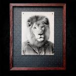 Leonard Lion - 18x24 Metal