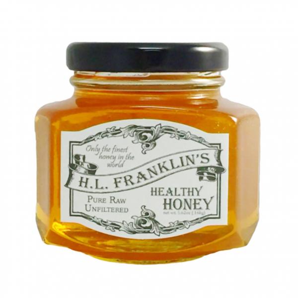 Small Honey Jar, 5.6oz glass jar picture