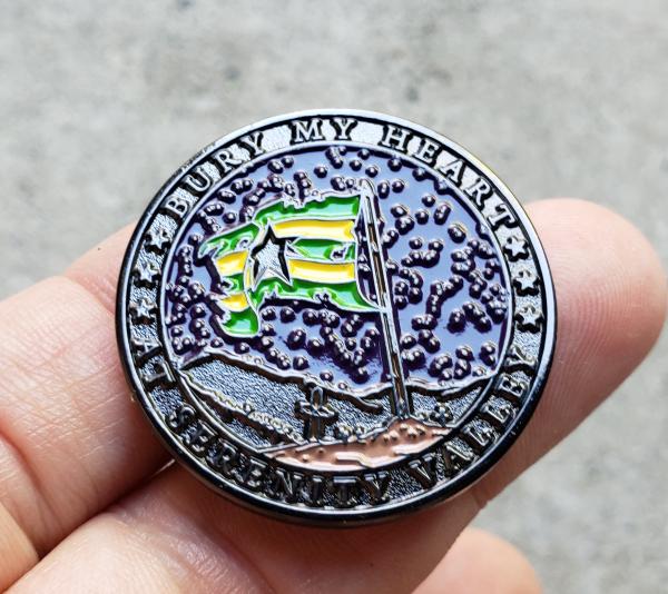 Serenity Valley Memorial Enamel Pin picture