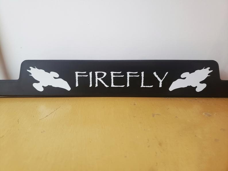 Firefly License Plate Frame, My Other Ride picture