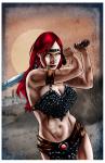 Barbarian Woman print