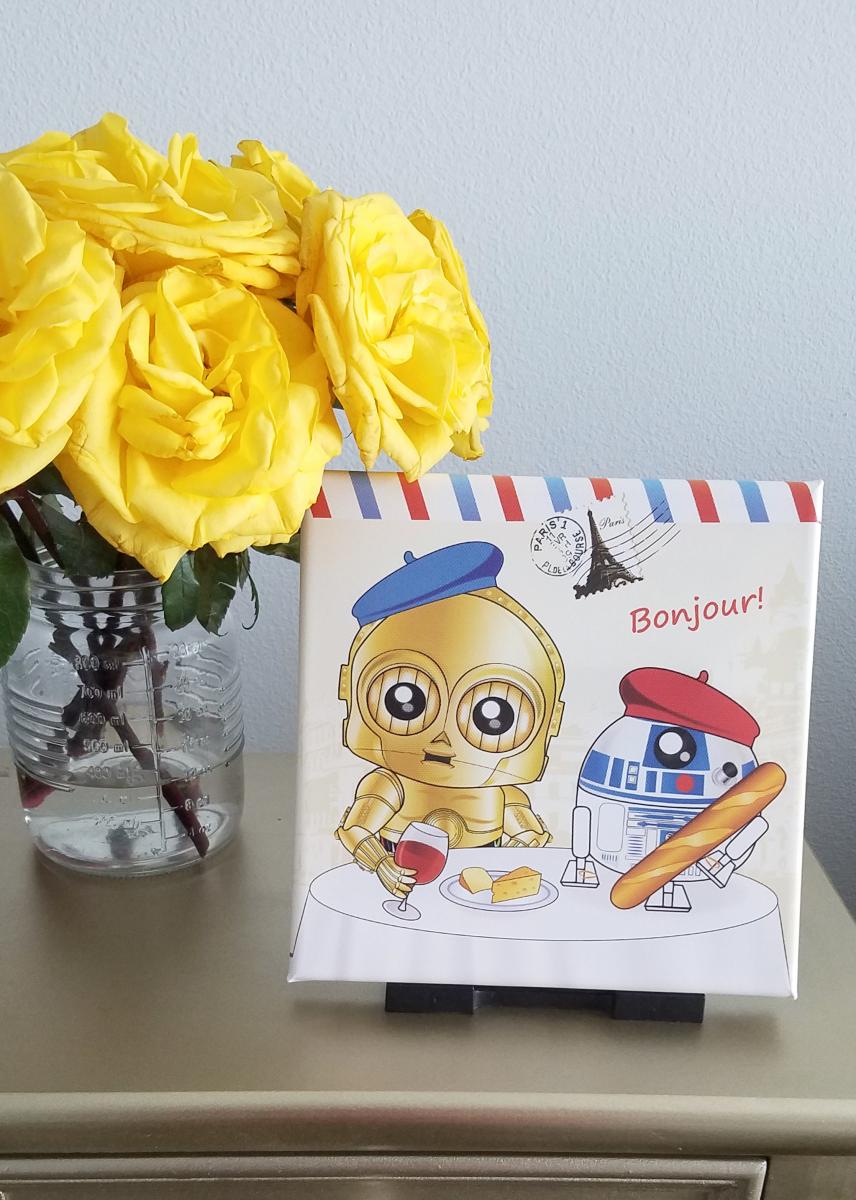 C3PO and R2D2 Bonjour picture