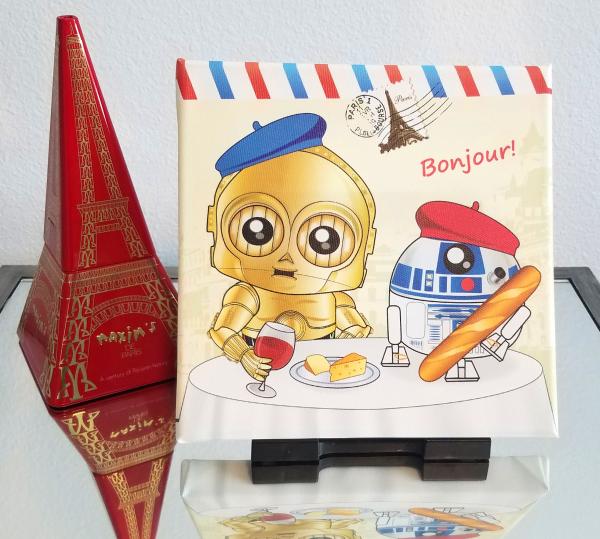 C3PO and R2D2 Bonjour