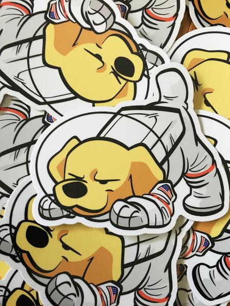 Superpup Sticker - Paws-monaut Edition