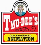 TwoDees Old Fashioned Animation - Magnets and Stickers