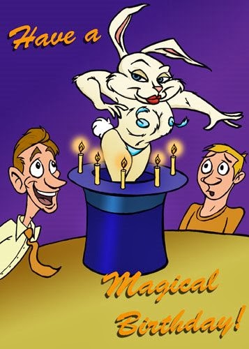 Magical Birthday - Greeting Card picture