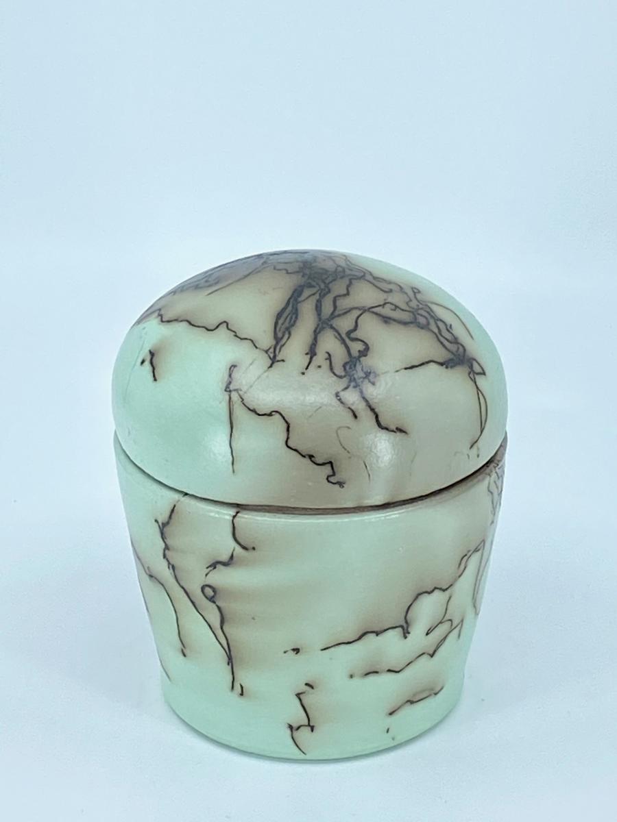 Horse Hair Lidded Jars picture