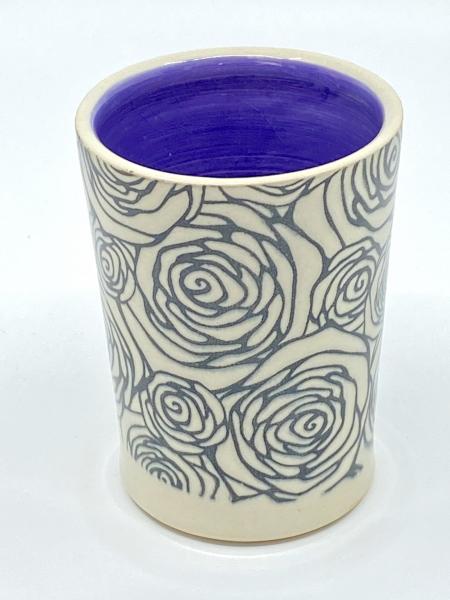 Tall Rose Printed Tumblers picture