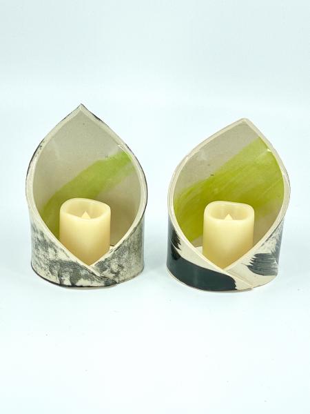 Small Brushstroke Candle Surrounds picture