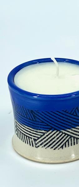 Cross Hatch Printed Candles picture