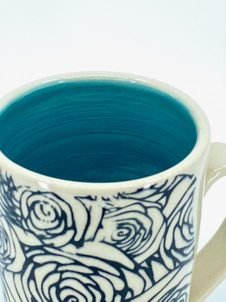 Extra Tall Rose Printed Mugs picture