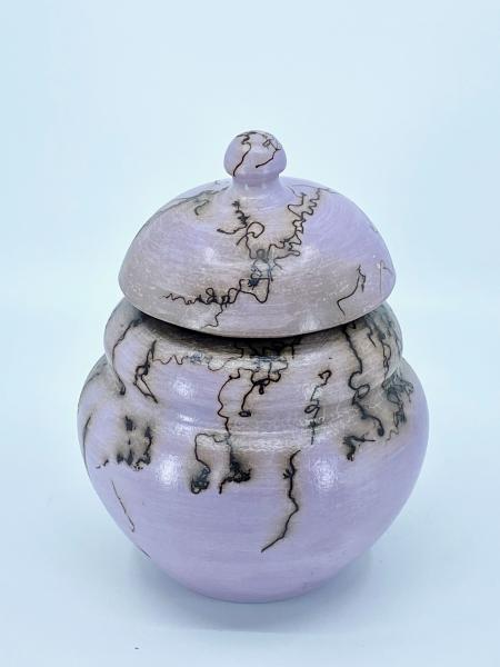 Lidded Horse Hair Vessel