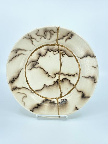 Horse Hair Kintsugi Plate picture