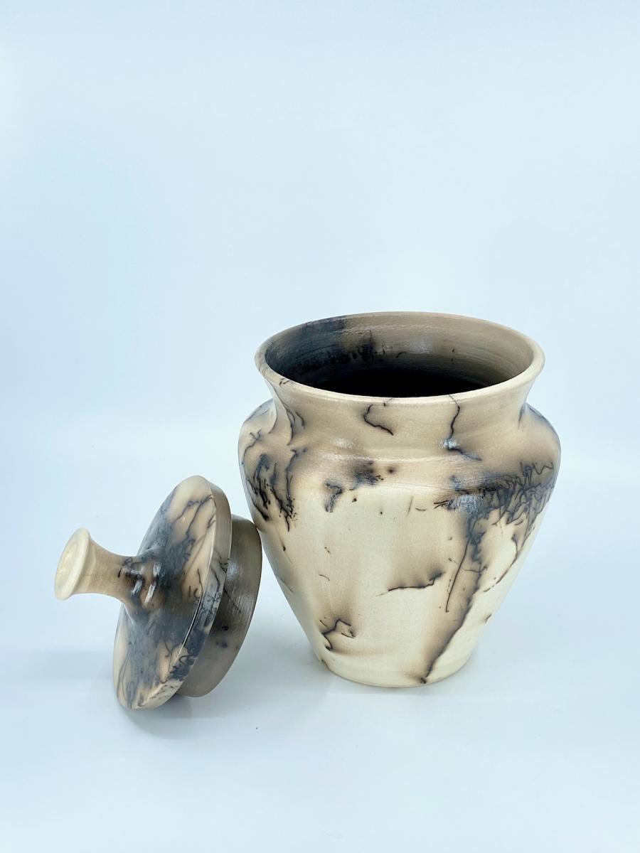 Lidded Horse Hair Vessel picture