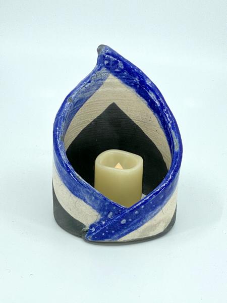 Large Raku Candle Surrounds picture