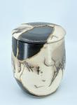 Lidded Kintsugi Horse Hair Vase