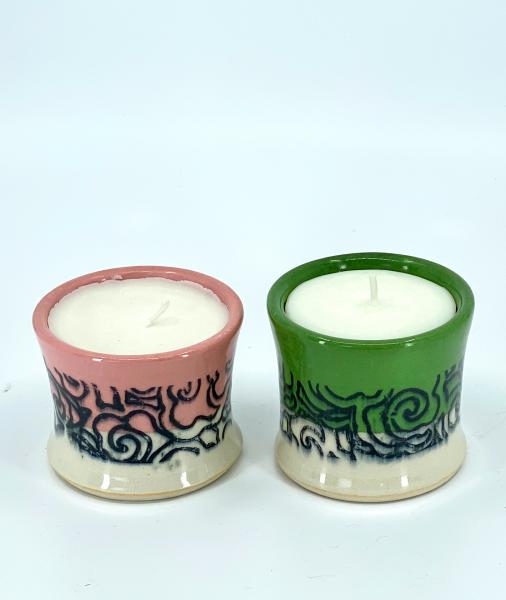 Cloud Printed Candles picture