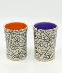 Tall Fractal Printed Tumblers