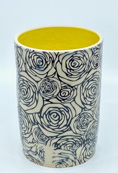 Rose Printed Kitchen Utility Containers