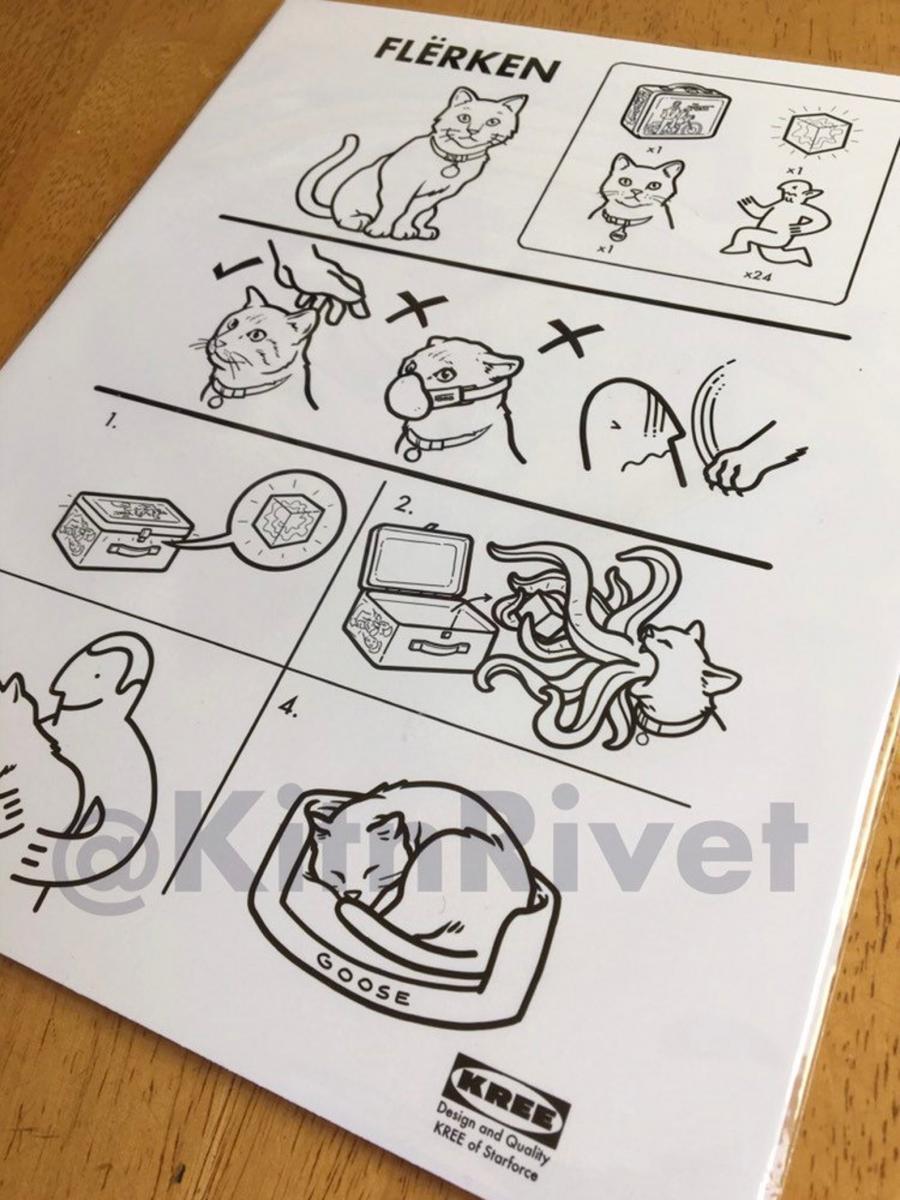 Flerken Assembly Instructions print picture