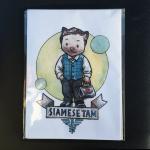 Siamese Tam print