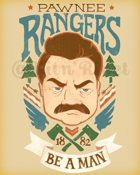 Pawnee Rangers print