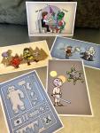 Lil' Galaxy postcards set A