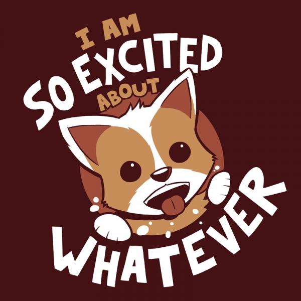 So Excited About Whatever T-shirts picture