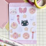 Sailor Moon Gadgets Matte Weatherproof Sticker Sheet